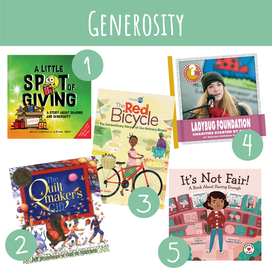 5 Books to Teach Kids About Generosity