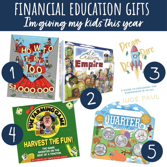 The Financial Education Gifts I'm Giving My Kids This Year
