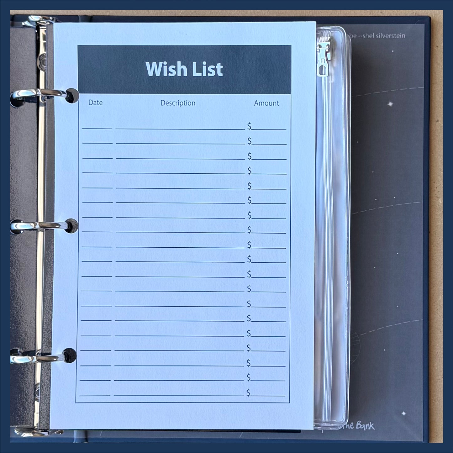 Money Management Binder for Teens